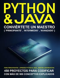 programación en python y java para principiantes cover