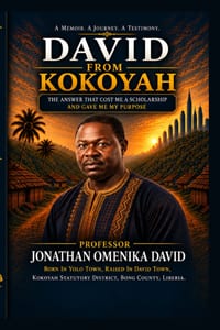 David From Kokoyah: The Answer That Cost Me A Scholarship-And Gave Me My Purpose cover
