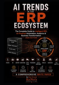 AI Trends in the ERP Ecosystem (2026 Edition): How AI is Transforming Every ERP Function, Reducing Costs, Driving Intelligence, Automation, and Growth cover