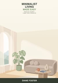 Minimalist Living Made Easy: A Beginner's Guide to Owning Less and Living More -- Simple Steps to a Lighter, Calmer, More Intentional Life cover