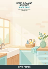 Home Cleaning Routines Made Easy: A Beginner's Guide to a Consistently Clean Home -- Simple Daily, Weekly, and Seasonal Routines That Actually Stick cover