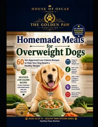 Homemade Meals for Overweight Dogs: 60 Vet-Approved Low-Calorie Recipes to Help Your Dog Reach a Healthy Weight cover