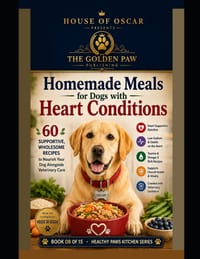 Homemade Meals for Dogs with Heart Conditions: Supportive, Wholesome Recipes to Nourish Your Dog Alongside Veterinary Care cover