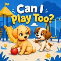 Can I Play Too?: A Toddler Book About Sharing, Taking Turns, and Making Friends at the Playground (Social Skills for Toddlers & Preschoolers Ages 2-4) cover