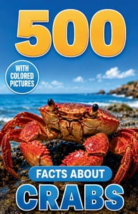 500 Fascinating Facts About Crabs: An Educational And Entertaining Journey Through The Marine World Designed For Kids And Adults cover