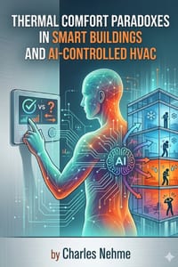 Thermal Comfort Paradoxes in Smart Buildings and AI-Controlled HVAC cover
