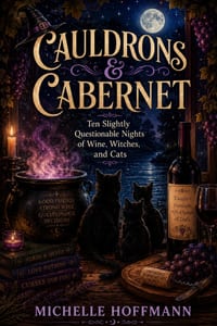Cauldrons & Cabernet: Ten Slightly Questionable Nights of Wine, Witches, and Cats cover