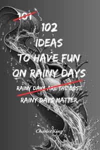 102 Ideas To Have Fun On Rainy Days: No Perfect Weather. No Forced Fun. Simple Everyday Ideas To Enjoy Rainy Days, Beat Indoor Boredom, Create Cosy Mo cover