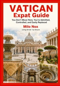 VATICAN Expat Guide: You Don't Move Here, You're Admitted, Controlled, and Easily Replaced cover