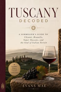 Tuscany Decoded: A Sommelier's Guide to Chianti, Brunello, Super Tuscans, and the Soul of Italian Terroir cover