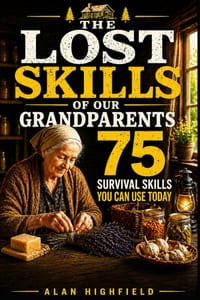The Lost Skills of Our Grandparents: 75 Forgotten Survival and Homesteading Secrets That Vanished With Our Ancestors Grandparent Money Stretching Tips cover