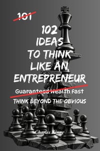 102 Ideas To Think Like An Entrepreneur: No Overnight Success. No Reckless Risks. Simple Everyday Ideas To Spot Opportunities, Solve Problems, Take In cover