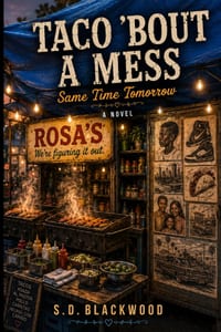 Taco 'Bout a Mess: Same Time Tomorrow cover