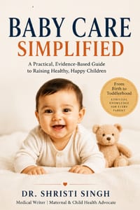 Baby Care Simplified: The Modern Parent's Guide to Newborn Health & Happiness cover