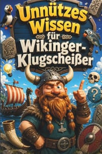 Unnützes Wissen für Wikinger-Klugscheißer: Kuriose & witzige Fakten als Geschenk für Wikinger cover