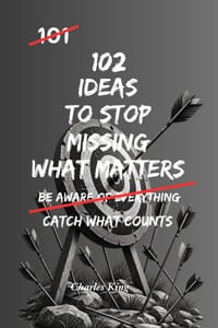 102 Ideas To Stop Missing What Matters: No Perfect Awareness. Simple Everyday Ideas To Notice What Matters, Pay Closer Attention, Remember What Counts cover