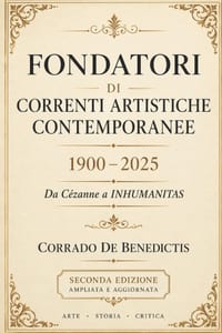 Fondatori Di Correnti Artistiche Contemporanee 1900-2025: Da Picasso a INHUMANITAS cover