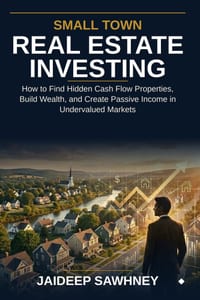 Small Town Real Estate Investing: How to Find Undervalued Properties, Build Cash Flow, and Create Long-Term Wealth in Overlooked Markets cover