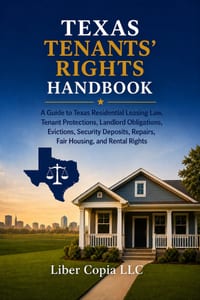 Texas Tenants' Rights Handbook: A Guide to Texas Residential Leasing Law, Tenant Protections, Landlord Obligations, Evictions, Security Deposits, Repa cover