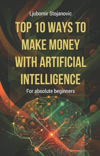 Top 10 Ways to Make Money with Artificial Intelligence: For absolute beginners cover