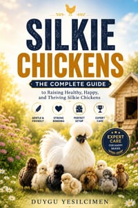 Silkie Chicken Handbook: Care, Behavior & Daily Life Guide /The Complete Guide to Raising Healthy, Happy, and Thriving Silkie Chickens cover