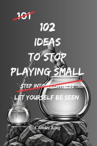 102 Ideas To Stop Playing Small: No Fearless Confidence. Simple Everyday Ideas To Trust Yourself More, Take More Initiative, Speak Up When It Matters, cover