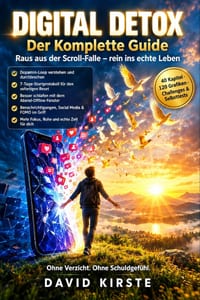 Digitaler Minimalismus & Detox: Dein 30-Tage-Plan für ein fokussiertes, aufgeräumtes digitales Leben cover