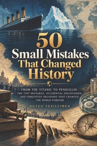 50 Small Mistakes That Changed History: From the Titanic to Penicillin: The Tiny Mistakes, Accidental Discoveries, and Forgotten Decisions That Change cover