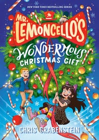Mr. Lemoncello's Wondermous Christmas Gift cover