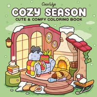 Cozy Season: Coloring Book for Adults and Kids cover