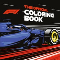 The Official F1 Coloring Book cover