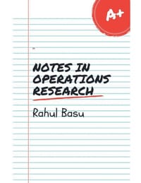 Notes in Operations Research cover
