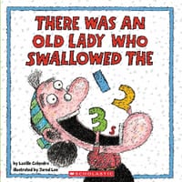 There Was an Old Lady Who Swallowed the 123s cover