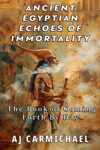 Ancient Egyptian Echoes of Immortality: The Book of Going Forth by Day cover