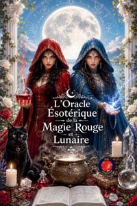 L'Oracle Ésotérique de la Magie Rouge et Lunaire cover
