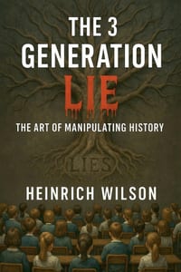 The 3 Generation Lie, The Art of Manipulating History cover