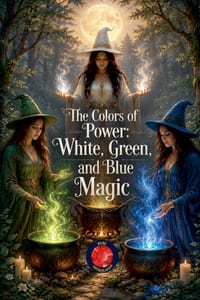 The Colors of Power: White, Green, and Blue Magic cover