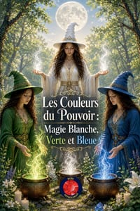 Les Couleurs du Pouvoir: Magie Blanche, Verte et Bleue cover