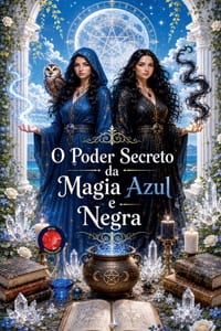 O Poder Secreto da Magia Azul e Negra cover