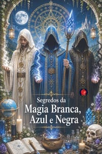 Segredos da Magia Branca, Azul e Negra cover