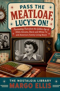 Pass the Meatloaf, Lucy's On! Fascinating Facts from the Golden Age of 1950s Sitcoms, Black-and-White TV, and America's Family Living Room cover