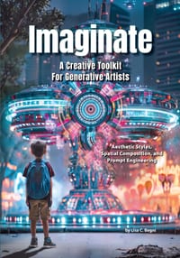 Imaginate: A Creative Toolkit For Generative Artists: Aesthetic Styles, Spatial Composition and Prompt Engineering cover