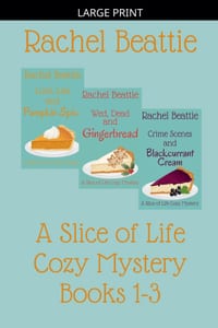 A Slice of Life Cozy Mystery Books 1-3 cover