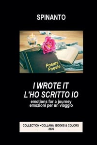 I WROTE IT - L'HO SCRITTO IO emotions for a journey - emozioni per un viaggio cover