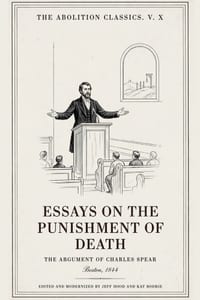 Essays on the Punishment of Death cover