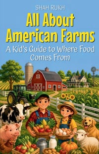 All About American Farms: A Kid's Guide to Where Food Comes From cover