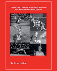 Memorable Plays and Memorable Moments in Professional Baseball History cover