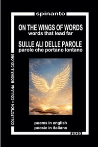 ON THE WINGS OF WORDS - SULLE ALI DELLE PAROLE words that lead far - parole che portano lontano cover