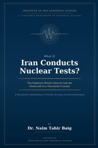 What If Iran Conducts Nuclear Tests? cover