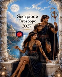 Scorpione Oroscopo 2027 cover